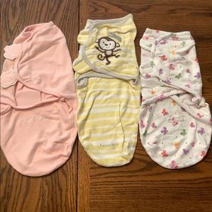 EUC infant swaddle blankets